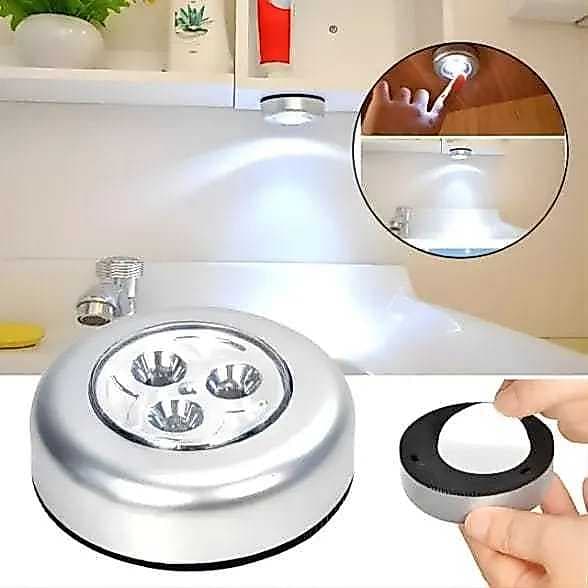 Luminária LED sem Fio com Toque Sensível para Casa e Camping