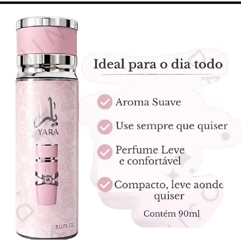 Body Splash Latafa Yara rosa