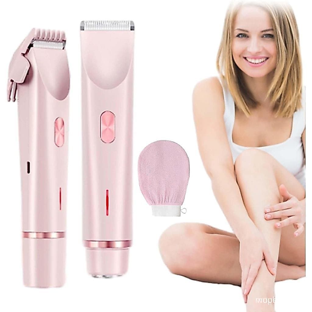 Removedor de pelos Elunara, removedor de pelos Lunia, removedor de pelos Intimateglide Pro, depilador de dupla cabeça do