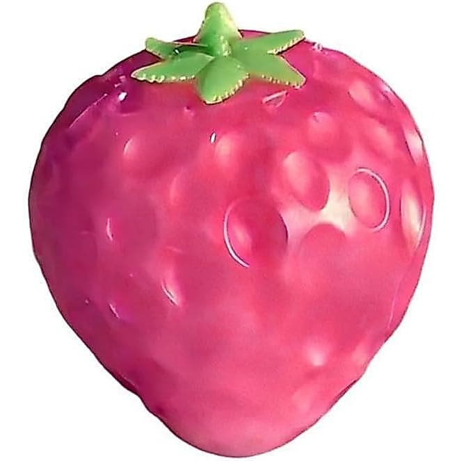 Jumbo Morango Squeeze Brinquedo Realista Mudança De Cor Manga Fruta Estresse Bola Ascensão Lenta Sensorial Para Mesa De