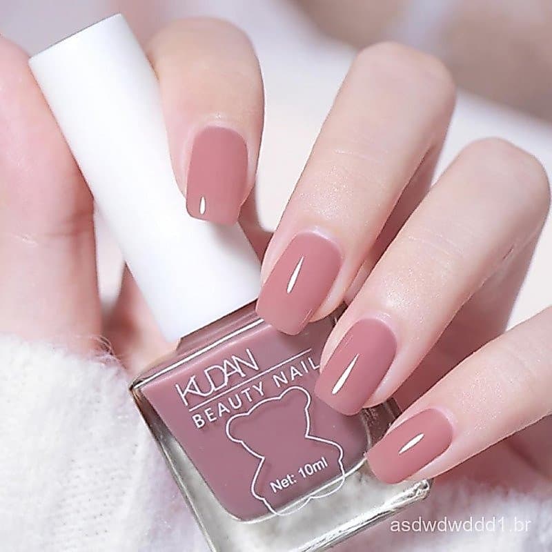 NovaCharmDarkPinkNailPolish - Esmalte de unhas de secagem rápida - Esmalte de unhas de longa duração - Alta T9F2