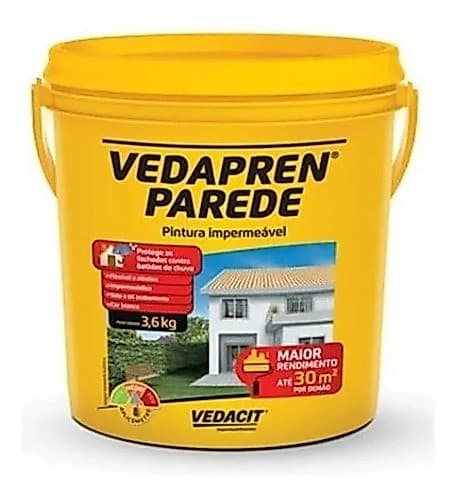 Vedapren Parede Impermeabilizante 3,6l