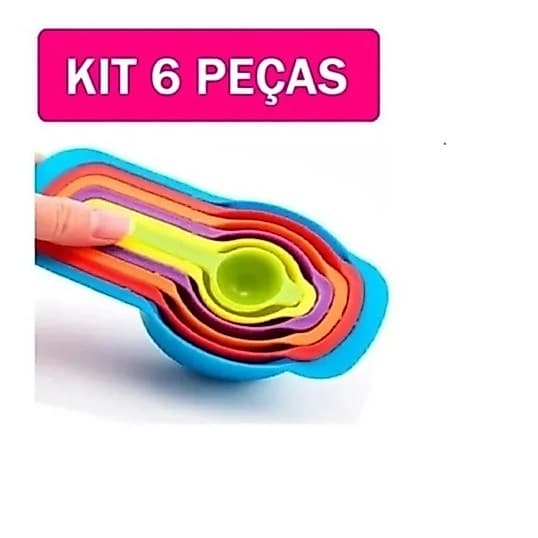 Colheres Xícaras Medidoras Medida Confeitaria Bolo Cozinha