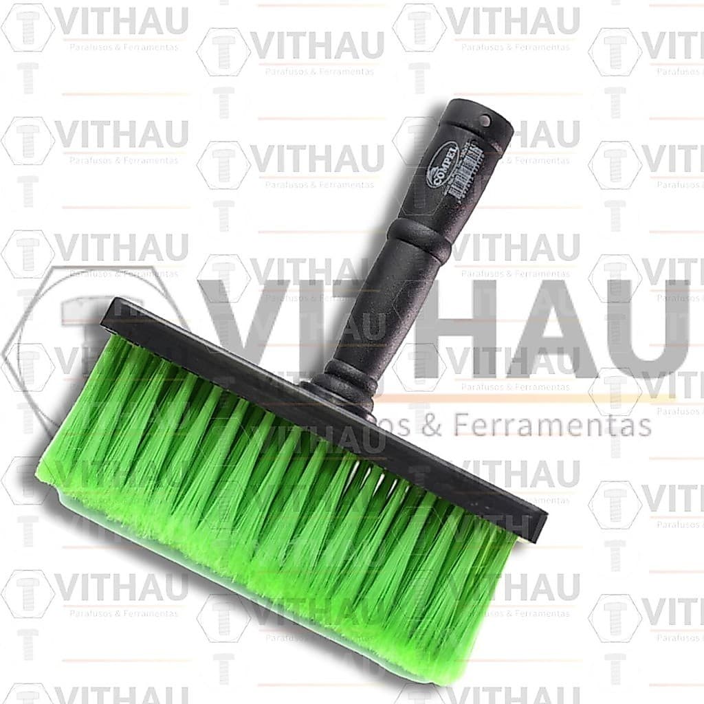 BROXA RETANGULAR PLÁSTICA MÉDIA 12x60x157 mm