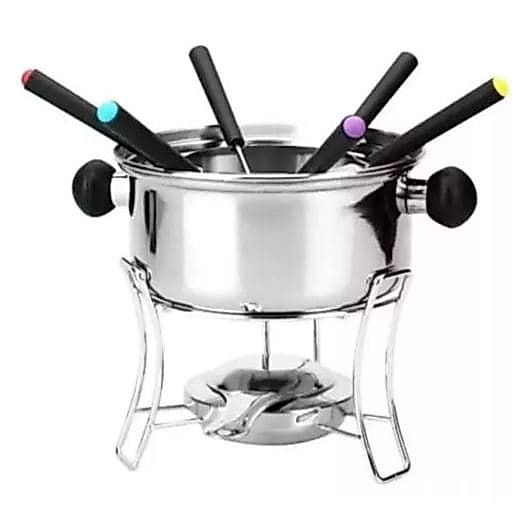 Casita Conjunto Para Fondue Ainox Kit Completo Com Fogareiro