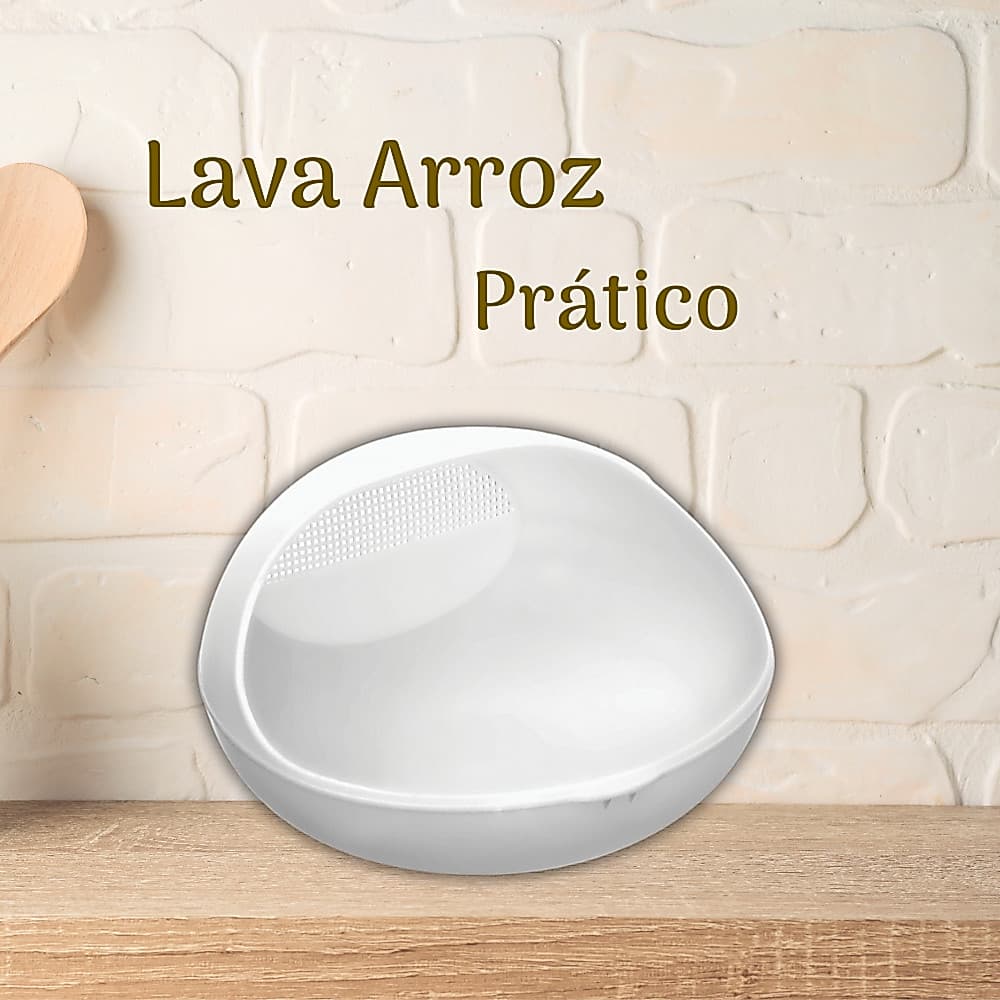 Lava Arroz Escorredor Resistente