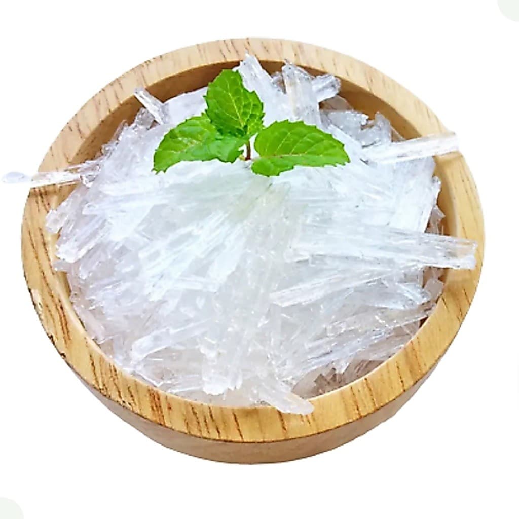 Mentol Puro Em Cristais Classe Cosmética 100g