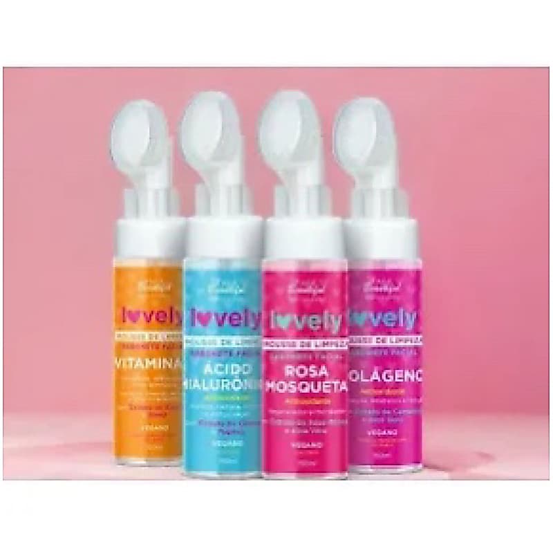 Sabonete mousse de limpeza Sabonete vegano Sabonete facial Mousse de limpeza face Beautiful