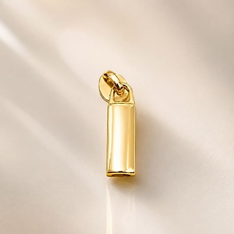 Cursor  quadrado número 5, dourado cataforético e níquel com 10 e 20 unidades.