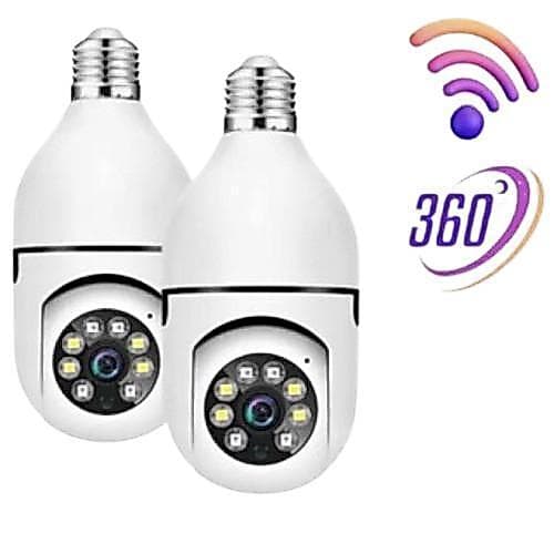 Kit Câmera Segurança Prova D'água Infravermelho Lâmpada Sem Fio Wifi - Yoosee