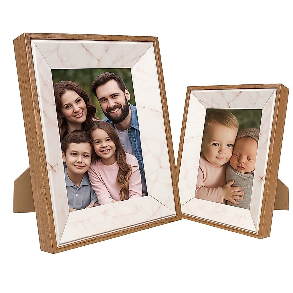 Kit 2 Porta Retratos 10x15 e 15x20 Mesa - Collections