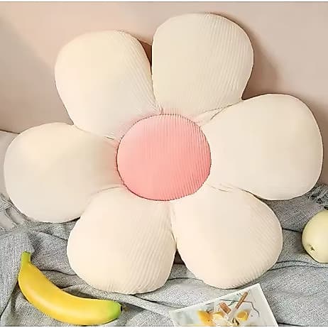 Almofada Flor 40 CM Pelúcia Premium Decoração Presente