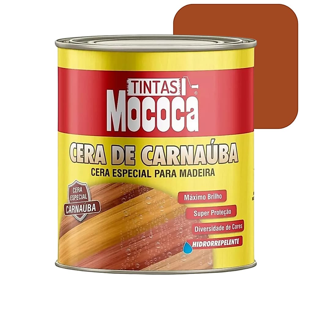Cera De Carnauba 900ml Maza Especial Para Madeira, Marmorizado, Hidrorrepelente Incolor e Cores