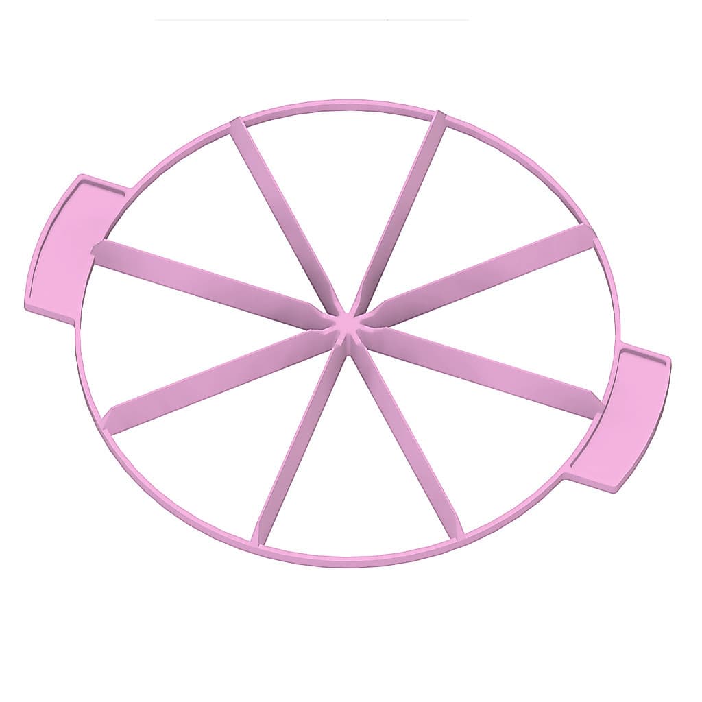 Marcador De 8 Fatias De Bolos E Tortas 20 Cm Plástico