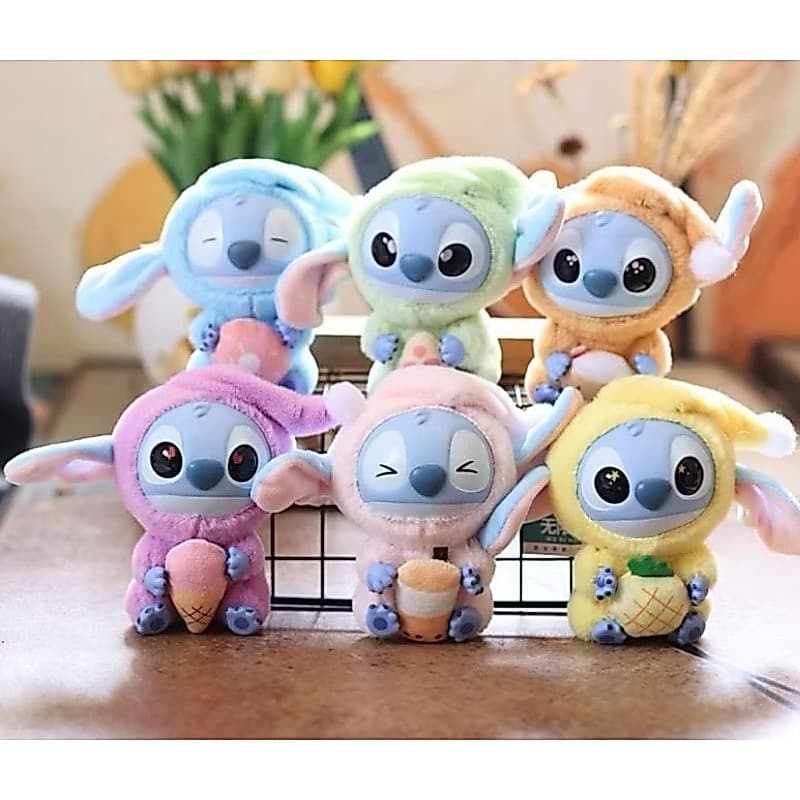 Chaveiro De Pelúcia Com Ponto De 18 Cm Stitch Devem Comer ,Sonolento A Série , Brinquedo