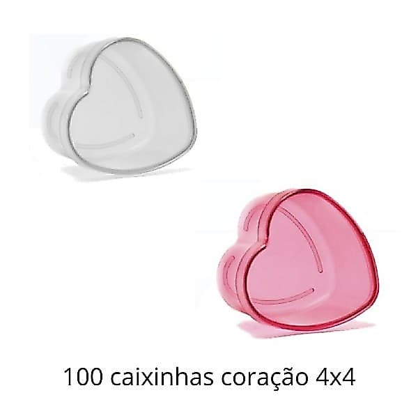 100 Caixinhas Coração para anel, jóias e doces - Atacado Lembrancinha dia dos namorados e casamennto