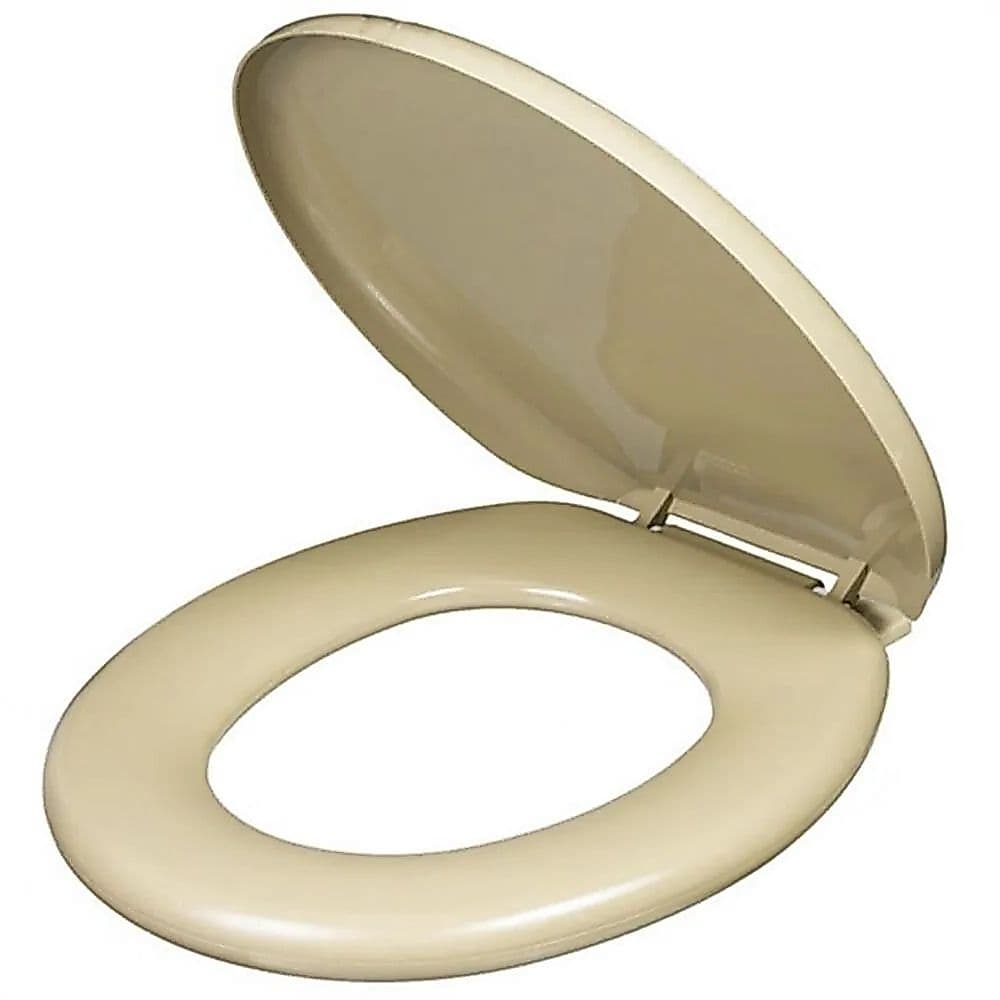 Assento Sanitário Oval Convencional Bege Astra TPJBG8