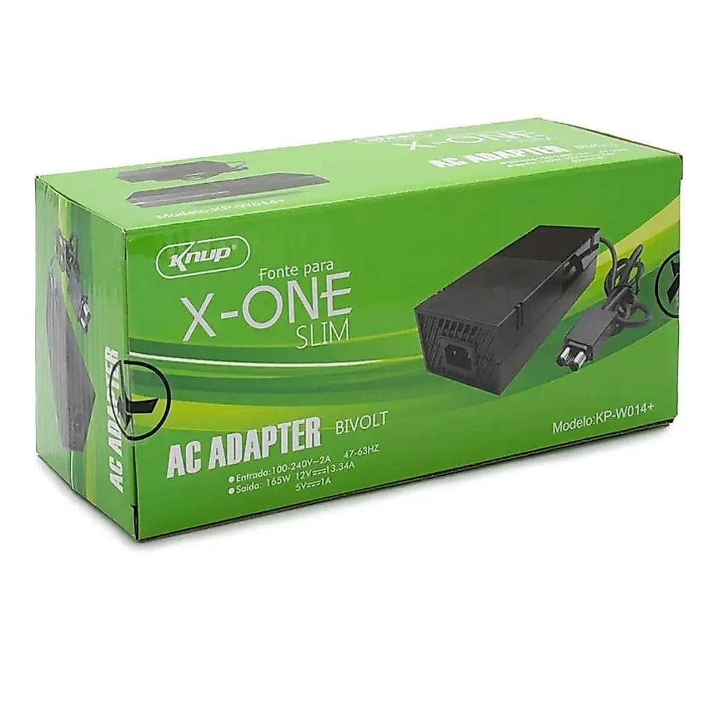 Fonte De Alimentação Para Xbox One Fat Bivolt 110v 220v