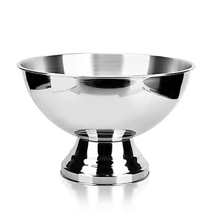 35cm de aço inoxidável médio champanhe bacia vinho tinto balde gelo balde champanhe uísque balde gelo barra bartender fe