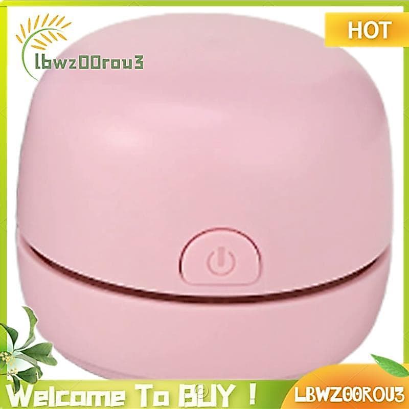 Mini Aspirador De Pó Sem Fio Portátil Desktop PC Teclado Limpeza Rosa
