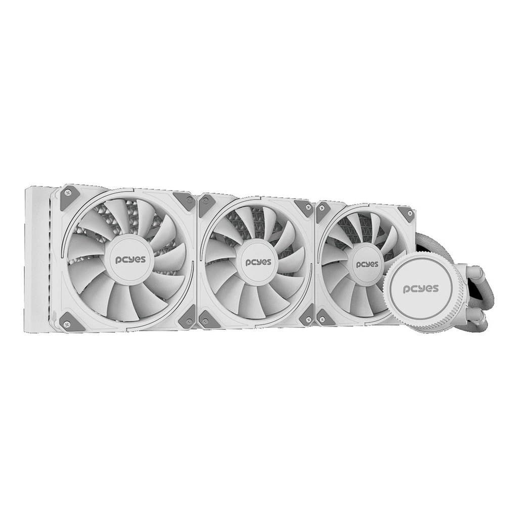 Water Cooler 360mm TDP 350W Sangue Frio 3 White Ghost PCYes WCSF3360WGBR Intel LGA 1700 AMD AM5 AM4
