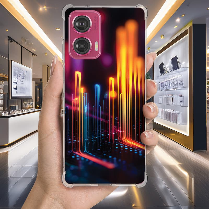 Capa Capinha MOTO G75 G73 G71 G62 G60S G60 G55 G54 G52 G50 G42 Anti-impacto Personalizada cyber HACKER dark (4250)