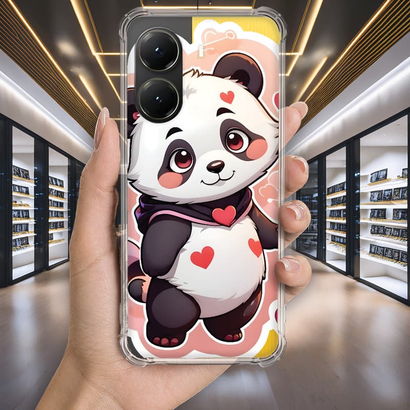 Capa Capinha REDMI 14C 13C 13 12C 12 10C 10A 9C 9A 8A POCO C65 C55 Anti-impacto Personalizada bichinho PANDA owl (3299)