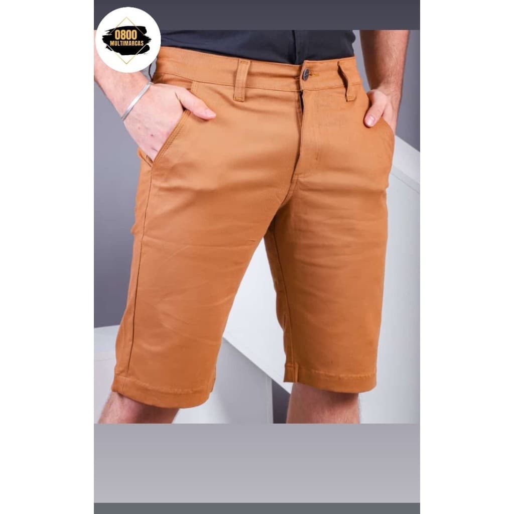 bermuda com elastano bermuda para trabalho Ideal para passeios, eventos, trabalho e ocasiões casuais