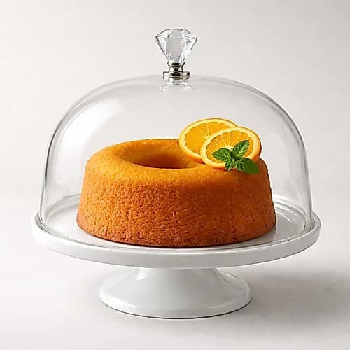 Tampa Plástica Clink Para Boleira E Suporte De Cupcake