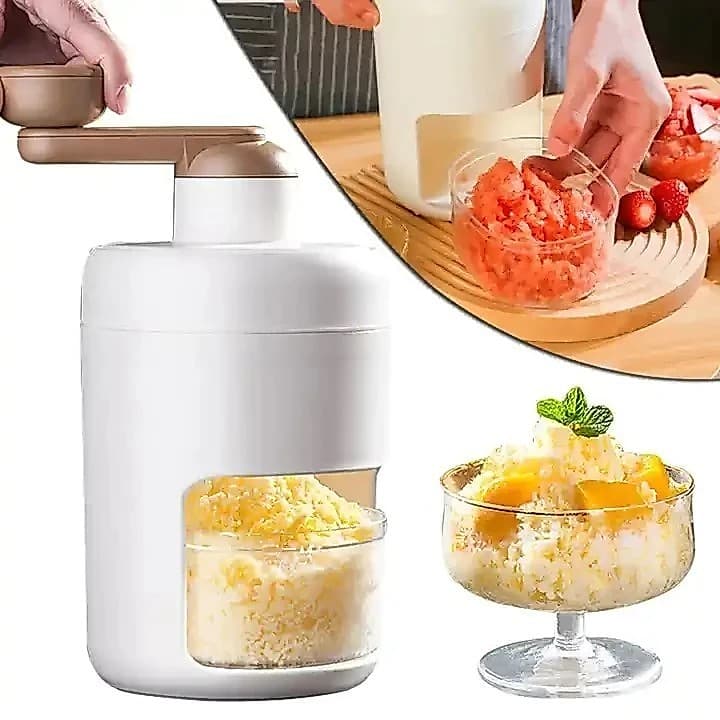 Maquina Raspadinha De Gelo Triturador Manual
