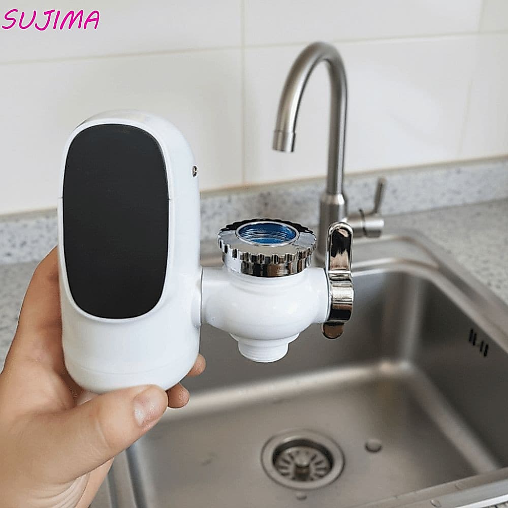 Aquecedor De Água Instantâneo SUJIMA , Aquecedores Elétricos Portáteis Sem Tanque De Aquecimento Rápido De 3000 W , Disp