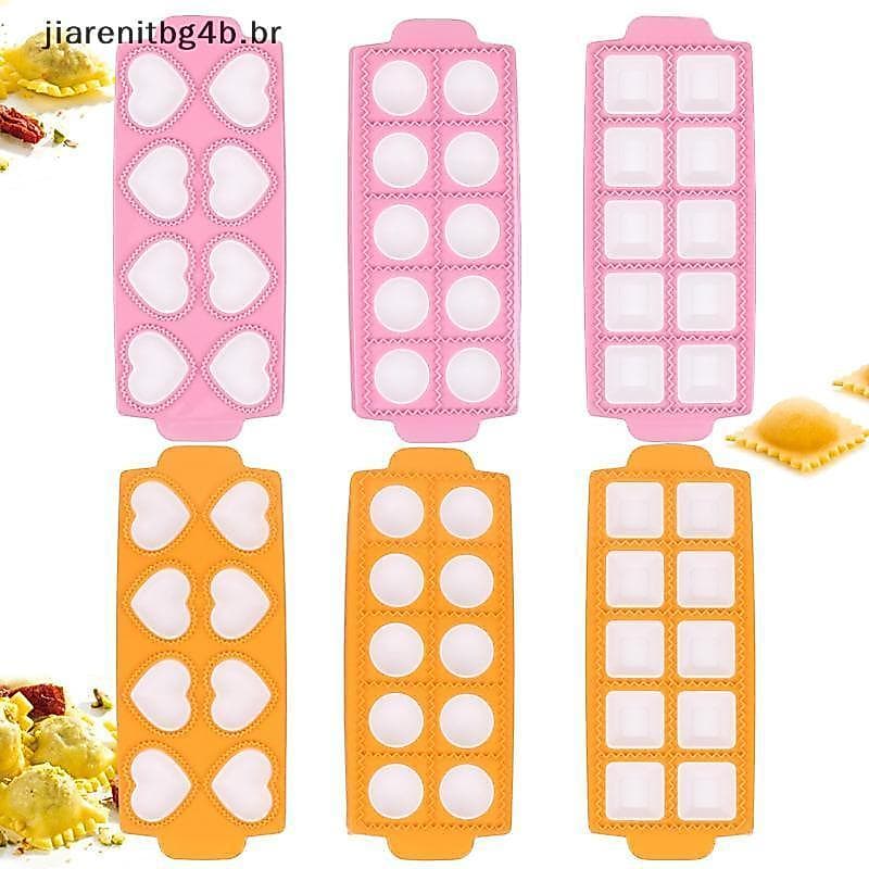JIARN Ravioli Cortador E Conjunto De Molde Tortellini Para Bolinho De Massa Fazendo Kit De Ferramentas De Cozimento Mode