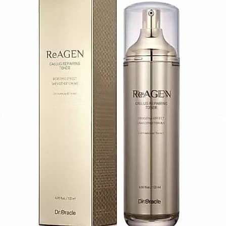Tônico Facial Antissinais com Efeito Boosting-Dr. Oracle ReAGEN Callus Repairing Toner 120ml