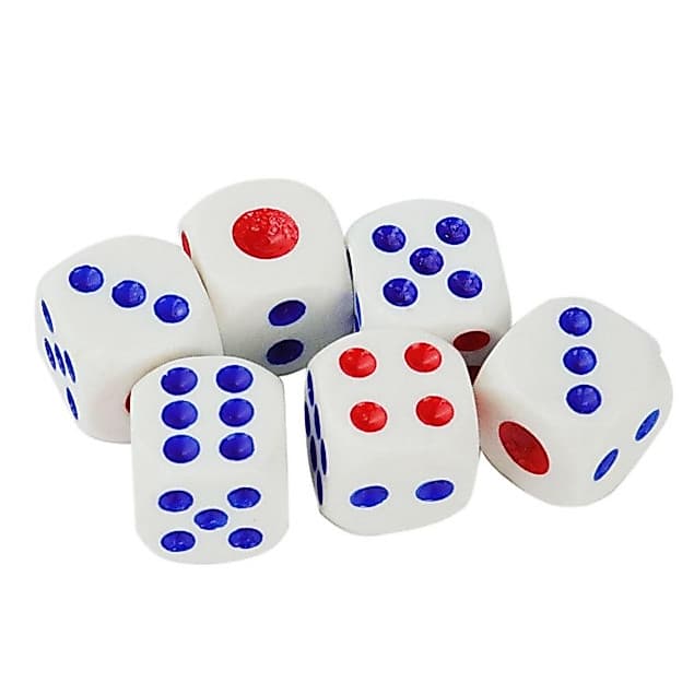 Jogo de dados (10 Dados) Tamanho padrão complete seu jogo......envio imediato....