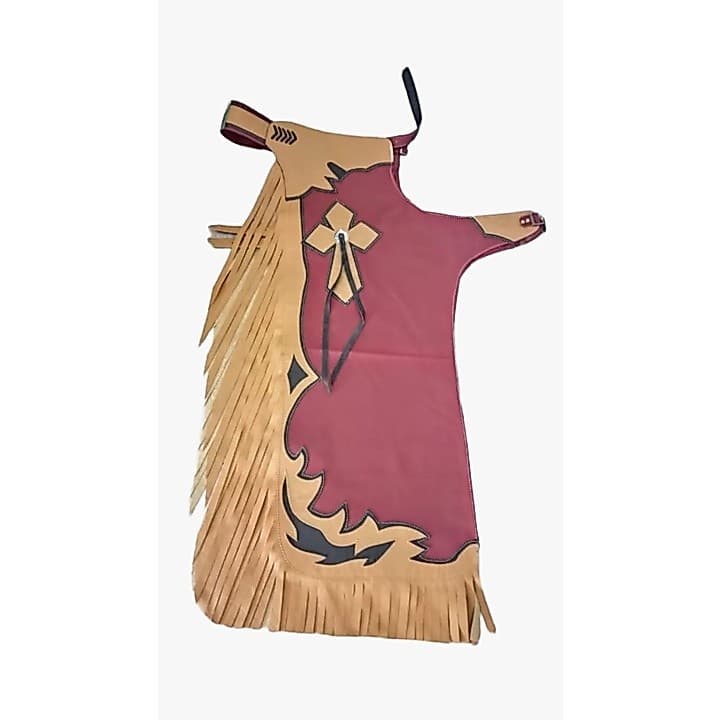 Calça Montaria Touro Rodeio Charrão Adulto Couro Legítimo Oferta