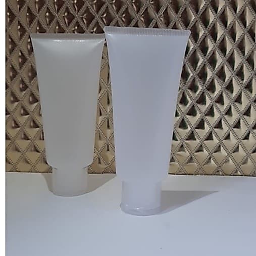 Bisnaga Plástica 60ml C/ Tampa Flip Top (10 Peças) - Transparente