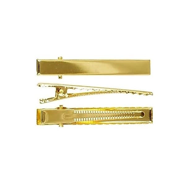 Bico De Pato para Presilhas 5,5 cm Retangular | Kit 10 Unidades
