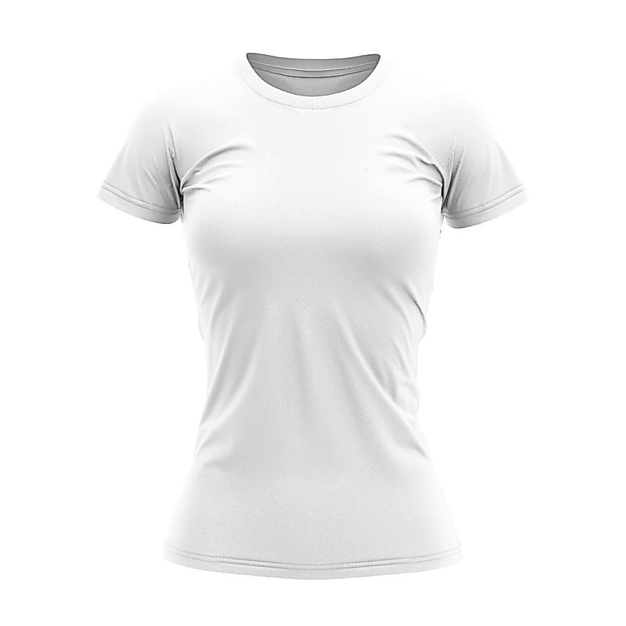 Camisa Feminina Dry Fit Proteção UV Academia Corrida Fitness Manga Curta