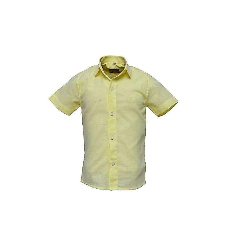 Camisa Social Infantil e Juvenil Alfa 1592 Tecido Linho Algodão
