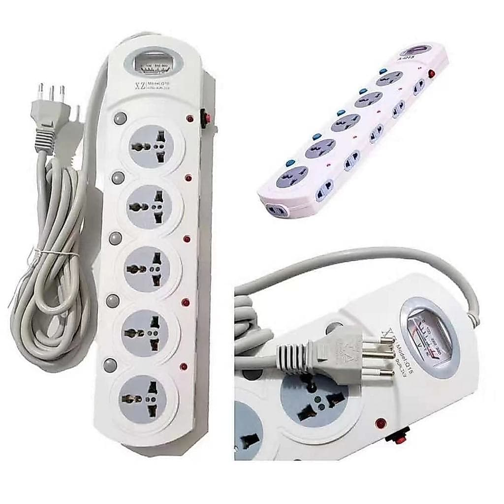 Régua Extensão elétrica 16 Tomadas Universal Bivolt 3 Metros