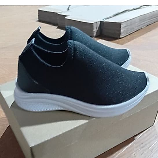 ✅️28 AO 40 Igreja🙏Tênis Preto ou Marinho Jeans Adulto Tênis Calce Fácil Macio, Conforto, Passeio, Elegância