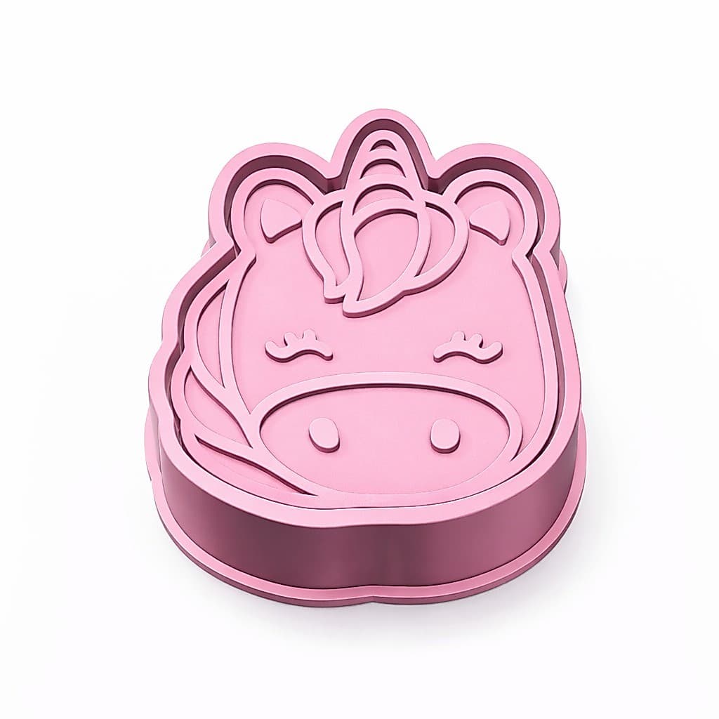 Ejetor de Brigadeiro Unicórnio – 40mm | PLA | Tema Encantado e Infantil