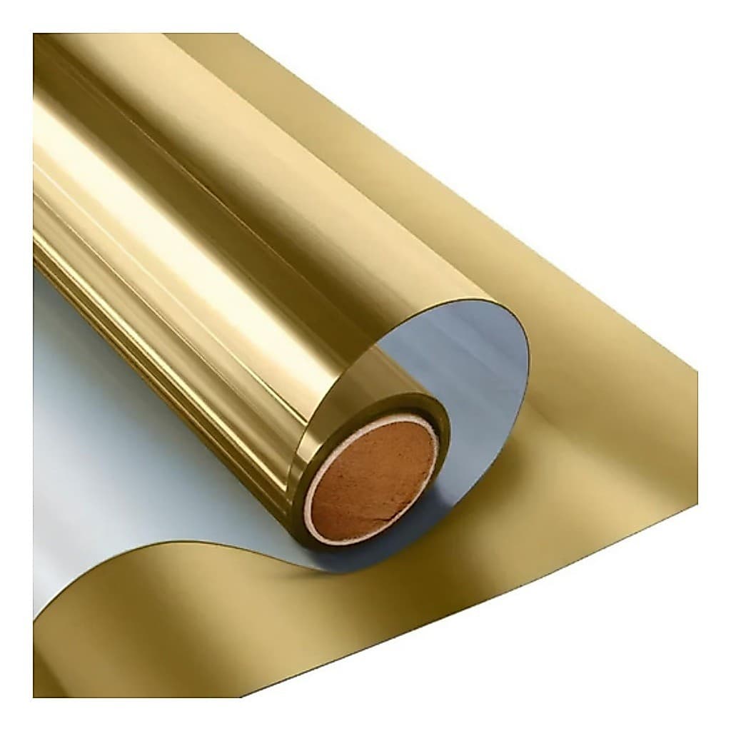 Insulfilm Película Controle Solar Dourado Espelhado Profissional