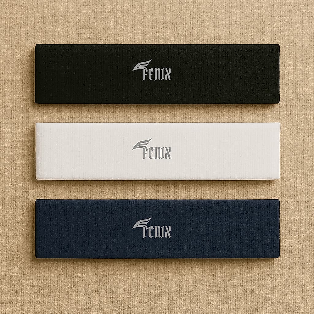Kit com 2 Faixas testeiras anti suor faixa para cabelo envio em 24h esporteS