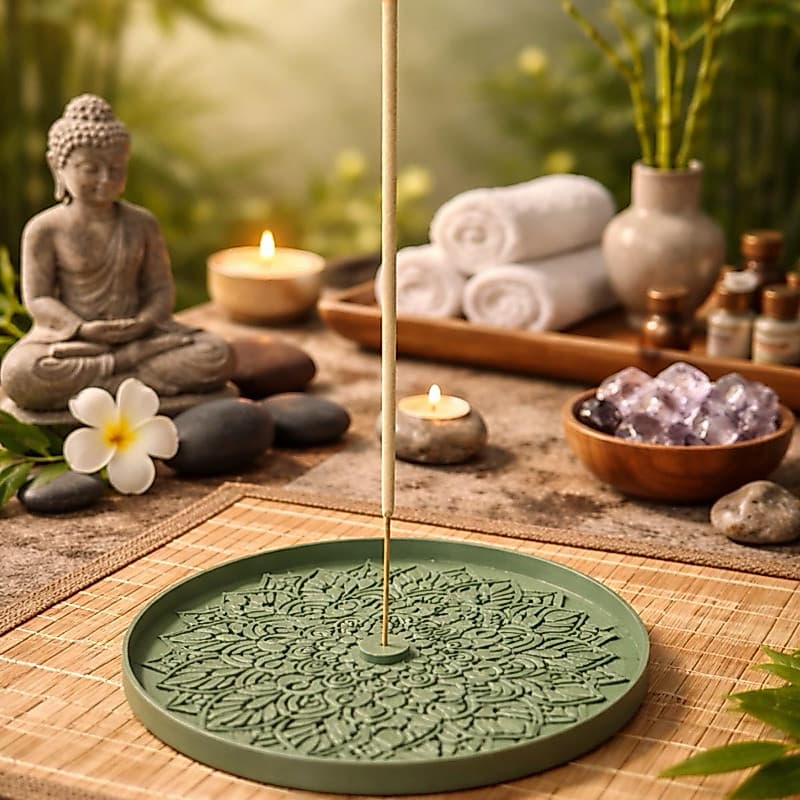 Incensário Zen Mandala / Impressão 3D em PLA