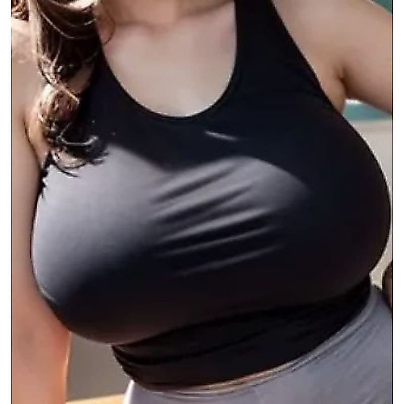 Top Nadador Fitness juvenil PP P M G ao G8 Curve Plus Size Suplex grosso