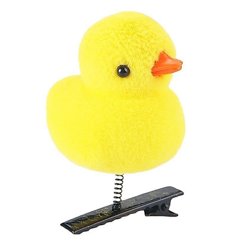 Venda bonito pequeno pato amarelo adulto acessórios para o cabelo pato Headwear enviar estudantes meninas crianças prese