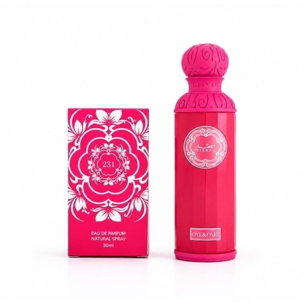 PERFUME FEMININO 231 EAU DE PARFUM 30ML | PERFUME ÁRABE DOCE, MARCANTE E SOFISTICADO