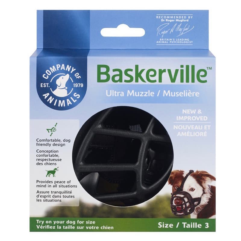 Focinheira Baskerville Para Cachorros