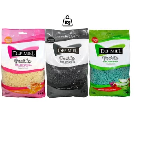 Cera Depilatória Depimiel 1Kg - Cera Quente - Sistema Espanhol - Depilação